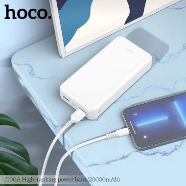 Sạc dự phòng HOCO J100A J72A 20.000mAh pin dung lượng lớn sạc nhanh giá 249.000đ