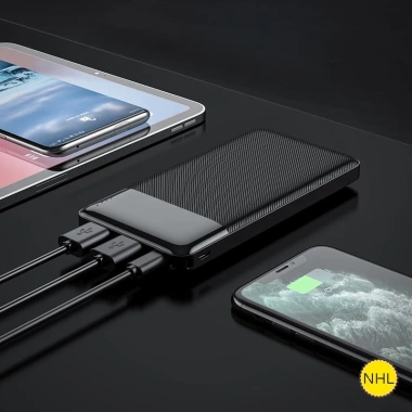 Sạc dự phòng Hoco J72 20.000mAh 2 cổng 2A Dung lượng lớn, sạc nhanh, chính hãng, 179.000₫
