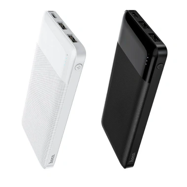 Sạc dự phòng Hoco J72 20.000mAh 2 cổng 2A Dung lượng lớn, sạc nhanh, chính hãng, 179.000₫