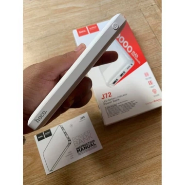 Sạc dự phòng Hoco J72 20.000mAh 2 cổng 2A Dung lượng lớn, sạc nhanh, chính hãng, 179.000₫