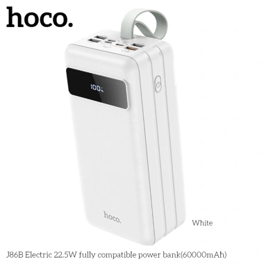 Sạc dự phòng Hoco J86A/J86B 40.000-60.000mAh sạc nhanh 22.5W Hàng chính hãng BH 12 tháng 5