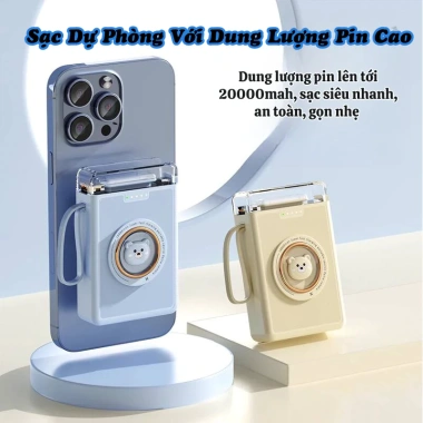 Sạc Dự Phòng HUTO 20.000mAh Sạc Nhanh, Phù Hợp Mọi Loại Máy, Giá 179.000 VND 9