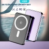 Sạc dự phòng không dây LIVIO Ultra Slim L09X 15W, vỏ nhôm, siêu mỏng, nhỏ gọn, CCC - 299k 3