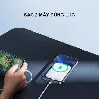 Sạc dự phòng không dây từ tính 10.000mAh Remax RPP-65 chính hãng - Giá 429.000₫ 8 Sạc dự phòng không dây từ tính 10.000mAh Remax RPP-65 chính hãng - Giá 429.000₫ 8