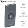 Sạc dự phòng không dây Xmobile P66D 10.000mAh Type‑C PD QC3.0 – Giá ưu đãi 144.000 VND