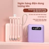 Sạc dự phòng mini 10.000mAh siêu mỏng, dây sạc nhanh, cầm tay, chỉ 278.000₫ 8