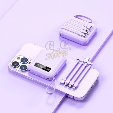 Sạc Dự Phòng Mini 20.000mAh 4 Cổng, Sạc Nhanh 30W - Giá 169k Từ GGStore 7 Sạc Dự Phòng Mini 20.000mAh 4 Cổng, Sạc Nhanh 30W - Giá 169k Từ GGStore 7