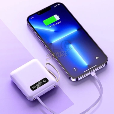 Sạc Dự Phòng Mini 20.000mAh 4 Cổng, Sạc Nhanh 30W - Giá 169k Từ GGStore 9 Sạc Dự Phòng Mini 20.000mAh 4 Cổng, Sạc Nhanh 30W - Giá 169k Từ GGStore 9