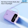 Sạc Dự Phòng Mini 20.000mAh Chính Hãng - 4 Cáp Tích Hợp, Đèn LED, Siêu Nhanh, Giá Ưu Đãi 105.300₫ 6