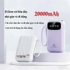 Sạc dự phòng mini 20.000mAh dung lượng lớn, thiết kế gọn nhẹ, tiện lợi - Giá 99.000đ 7
