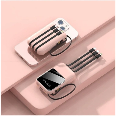 Sạc dự phòng mini đa năng 3 cổng 10.000‑20.000mAh, LED hiển thị pin, 12W và đèn pin – Giá chỉ 159.900₫