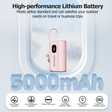 Sạc dự phòng mini GOOJODOQ 2.024 Giáng sinh Type-C & Lightning, chỉ 109k 3 Sạc dự phòng mini GOOJODOQ 2.024 Giáng sinh Type-C & Lightning, chỉ 109k 3