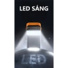 Sạc Dự Phòng Năng Lượng Mặt Trời 120W 80.000mAh, 2 Dây Sạc, Đèn LED, Tương Thích Mọi Máy 6