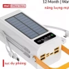 Sạc Dự Phòng Năng Lượng Mặt Trời 90.000mAh - Sạc Nhanh 120W PD20W, Dây Cắm Đa Dụng, Giá Ưu Đãi 368k 8