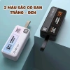 Sạc dự phòng nhanh 20.000mAh tích hợp 2 dây sạc, đèn LED hiển thị dung lượng - Giá chỉ 189.000₫ 2