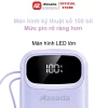 Sạc Dự Phòng PD 22.5W 10.000/20.000mAh - Dây Đôi, Sạc Nhanh, Màn Hình LED P03 Giá Ưu Đãi 278k 5