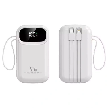 Sạc Dự Phòng PD 22.5W 10.000/20.000mAh - Dây Đôi, Sạc Nhanh, Màn Hình LED P03 Giá Ưu Đãi 278k