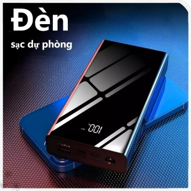 Sạc Dự Phòng PD120W 50.000mAh Màn Hình LED, Tặng Dây Sạc Nhanh - Giá 249.000 VND