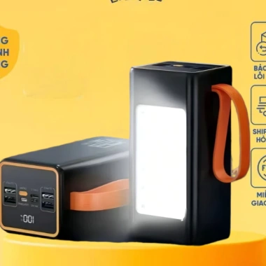 Sạc Dự Phòng Pin 150.000mAh & 90.000mAh - 120W Sạc Nhanh, Kèm Cáp Sạc Nhanh + Dây Sạc, Giảm Giá 285.000 VND 2