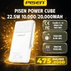 Sạc Dự Phòng PISEN 22.5W 20.000mAh + Pin AA5, Sạc Nhanh, Dây Cáp TP-D068, Dùng Máy Bay - Giá 475k