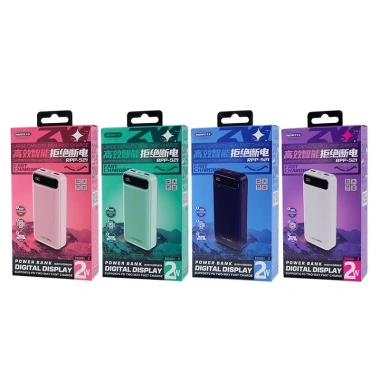 Sạc Dự Phòng Remax 20.000mAh RPP-521 - Sạc Nhanh, Nhiều Cổng, Đa Thiết Bị, Nhiều Màu, Giá 397.000đ 2