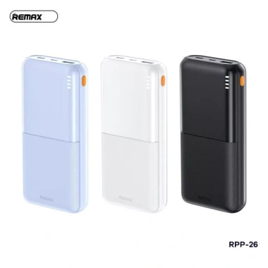 Sạc Dự Phòng Remax CCC RPP-26 20.000mAh & RPP-23 10.000mAh 2 Cổng USB 2.1A Giá 219.000đ