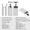 Sạc Dự Phòng Suốt 30.000mAh - Cổng Nhanh 22.5W & PD 20W, LED Đèn, Kèm 2 Đầu Sạc 9