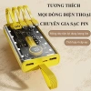 Sạc dự phòng trong suốt 20.000/30.000mAh PD 120W + 4 dây sạc & LED chiếu sáng LKTECH – Giá chỉ 175.000₫ 3
