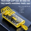 Sạc dự phòng trong suốt 20.000mAh TZ07 - 2 cổng nhanh 22,5W & PD 120W, đèn hiển thị, 199.000₫ 4