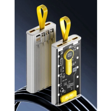 Sạc dự phòng trong suốt 20.000mAh TZ07 - 2 cổng nhanh 22,5W & PD 120W, đèn hiển thị, 199.000₫ 8