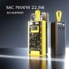Sạc dự phòng trong suốt 30.000-50.000mAh 120W sạc nhanh, LED hiển thị, kèm đa đầu sạc tiện lợi - Giá 245.800₫ 5