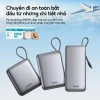 Sạc dự phòng VINKO V10 20.000mAh 22.5W tích dây Type‑C & IP, màn hình LED, hỗ trợ iPhone & Android 7