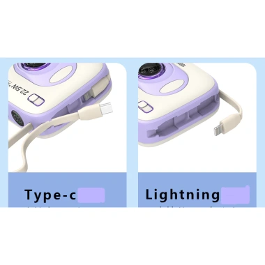 Sạc Dự Phòng WE-KOME 10.000mAh Máy Ảnh Siêu Đẹp, Sạc Nhanh 22.5W - Giá 385.000đ 2