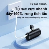 Sạc Dự Phòng X015 Chính Hãng Dây Củ Sạc Chứng Nhận BH 12 Tháng Thiết Kế Tối Giản Giá 99.800 VND 4