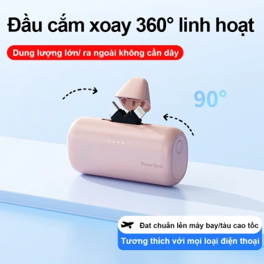 Sạc Dự Phòng X015 Chính Hãng Dây Củ Sạc Chứng Nhận BH 12 Tháng Thiết Kế Tối Giản Giá 99.800 VND 7