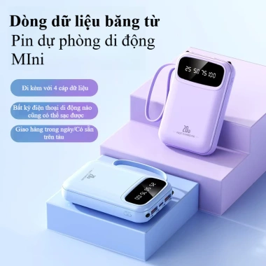 Sạc dự phòng X279 20.000mAh siêu nhanh, thiết kế nhỏ gọn, giá ưu đãi 89.000đ