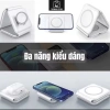 Sạc Không Dây 3in1 Chân Hút Từ 15W - Gập Gọn, Sạc Nhanh Tiện Lợi Du Lịch, Giá 163k 5