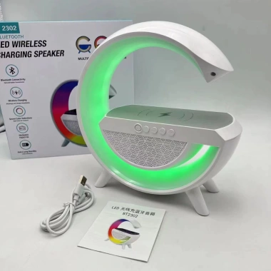 Sạc Không Dây Bluetooth G và Đèn ngủ LED RGB 265 chế độ sáng, báo thức - 30.000₫