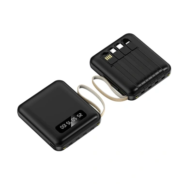 Sạc Nhanh 20.000mAh Đa Cổng 4 Cáp Kèm - Pin Dự Phòng Hỗ Trợ Nhiều Thiết Bị 9