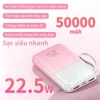 Sạc nhanh 22.5W Power Bank 50.000mAh – Thiết kế đẹp, lõi mạnh, tương thích mọi điện thoại 8