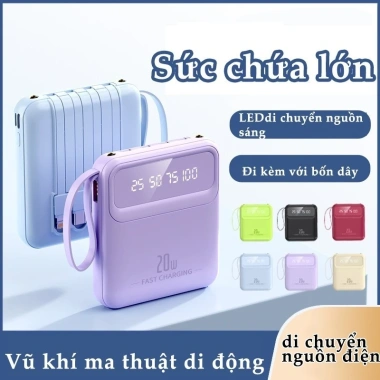 Sạc Nhanh 22W Dung Lượng 20.000mAh - Sạc Đầy Điện Thoại Nhanh Chóng, Giá Ưu Đãi 104k 2 Sạc Nhanh 22W Dung Lượng 20.000mAh - Sạc Đầy Điện Thoại Nhanh Chóng, Giá Ưu Đãi 104k 2