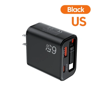 Sạc Nhanh 65W USB C QC3.0 3 trong 1 kèm Cáp Type C cho Laptop, Tablet - Giá 210.340₫ 10 Sạc Nhanh 65W USB C QC3.0 3 trong 1 kèm Cáp Type C cho Laptop, Tablet - Giá 210.340₫ 10