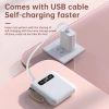 Sạc Nhanh Cổng 20.000mAh + 4 Cáp, Pin Dung Lượng Lớn, Giảm Giá Đặc Biệt 116k 5