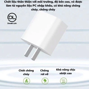 Sạc Nhanh PD 20W Donald Linh - Cam Kết Không Nóng, Không Giật, Bảo Hành 12 Tháng, Giá Ưu Đãi 327.600₫
