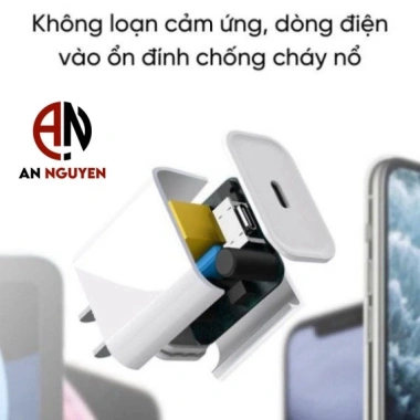 Sạc nhanh PD 20W không nóng máy, an toàn, ổn định, bảo hành 12 tháng, giá 291.600₫ 9