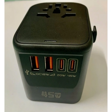 Sạc Nhanh PD 45W - Ổ Cắm Du Lịch Đa Năng 2 Type-C & 2 USB, Giá ưu đãi 519.000 Sạc Nhanh PD 45W - Ổ Cắm Du Lịch Đa Năng 2 Type-C & 2 USB, Giá ưu đãi 519.000