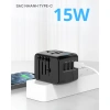 Sạc Nhanh Type-C 15W Tamayoko SL199 - Củ Sạc Đa Năng 2.000W 4 Cổng USB Du Lịch 5
