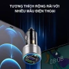 Sạc Ô Tô A60 100W - Sạc Nhanh PD+QC, Tản Nhiệt Tốt, Ổn Định, Nhỏ Gọn, Nhiều Thiết Bị 6