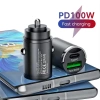 Sạc ô tô đa năng 2 cổng USB và TYPE C, phích cắm âm thanh, tương thích mọi hãng xe, giá 58.300₫ 10