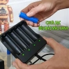 Sạc pin 18.650 4 pin 3.7-4.2V, đèn báo đầy tự ngắt, 4 cổng tự động, 29.000đ 5